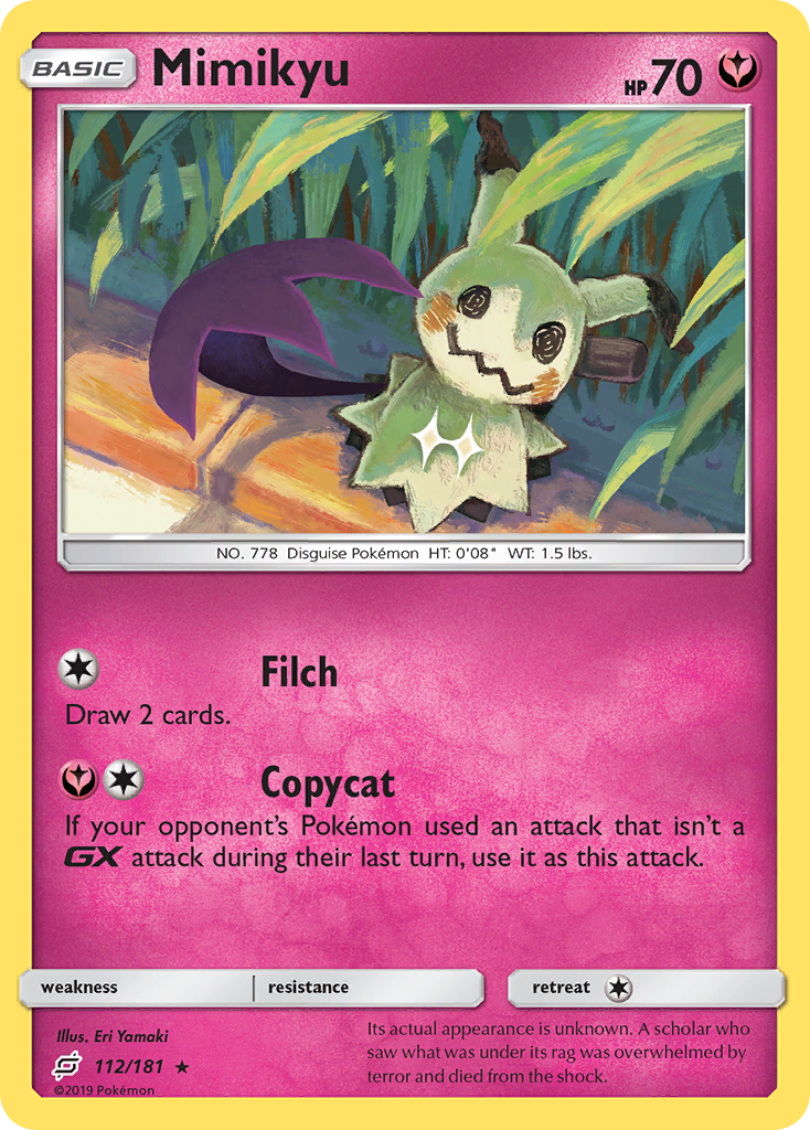 Mimikyu — SM - Team Up #112/181