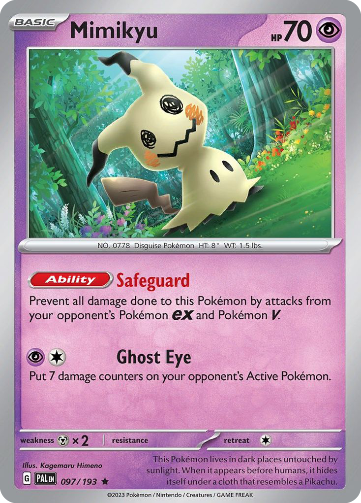 Mimikyu — Trick or Trade BOOster Bundle 2023 #097/193