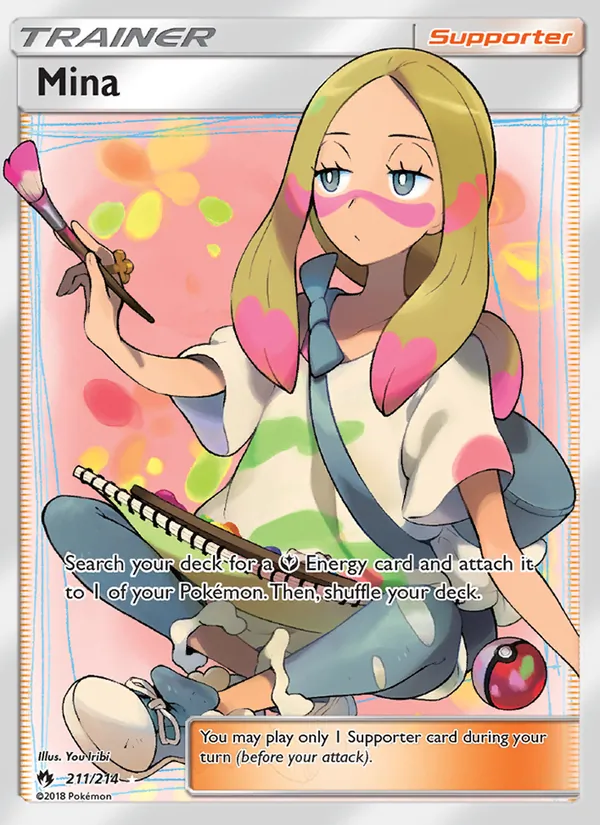 Mina (Full Art) — SM - Lost Thunder #211/214