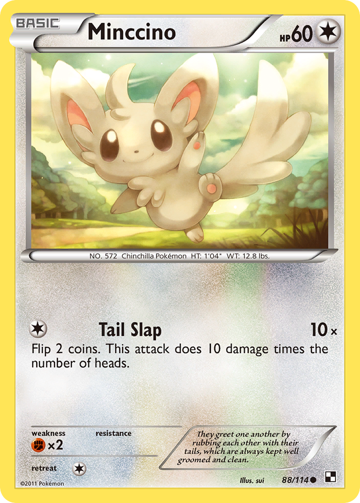 Minccino — Black and White #88/114