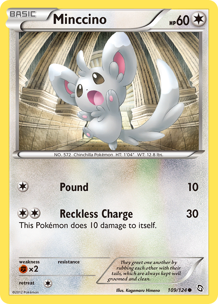 Minccino — Dragons Exalted #109/124