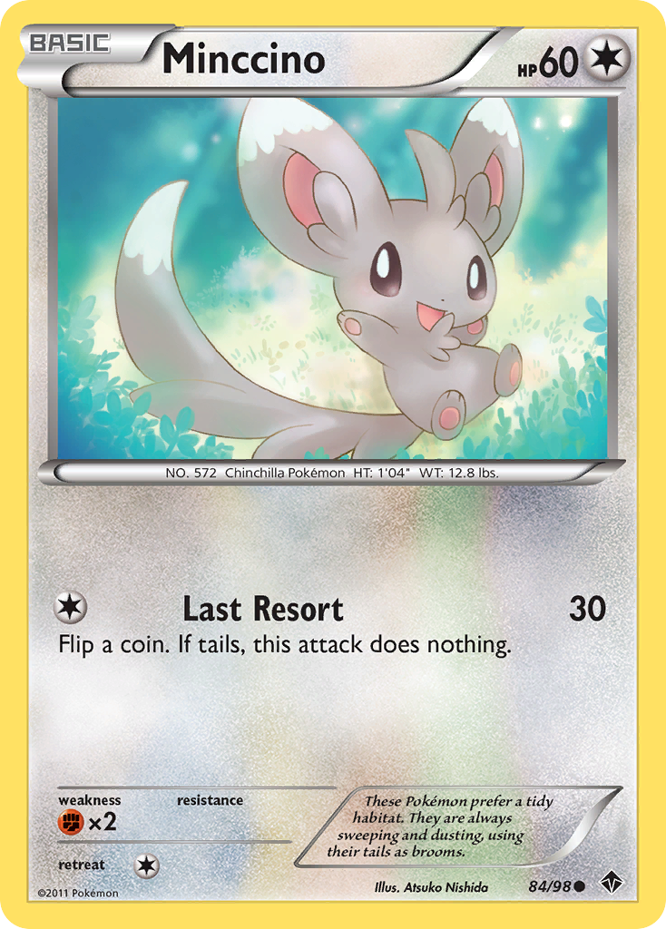 Minccino — Emerging Powers #84/98