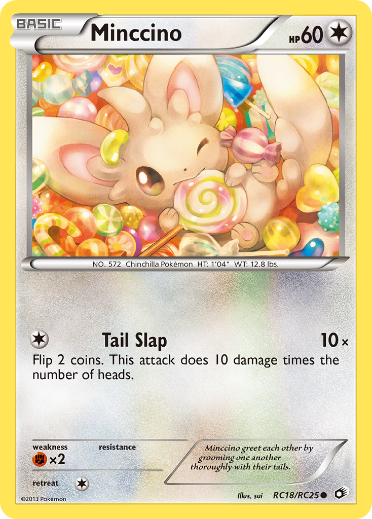 Minccino — Legendary Treasures: Radiant Collection #RC18/RC25