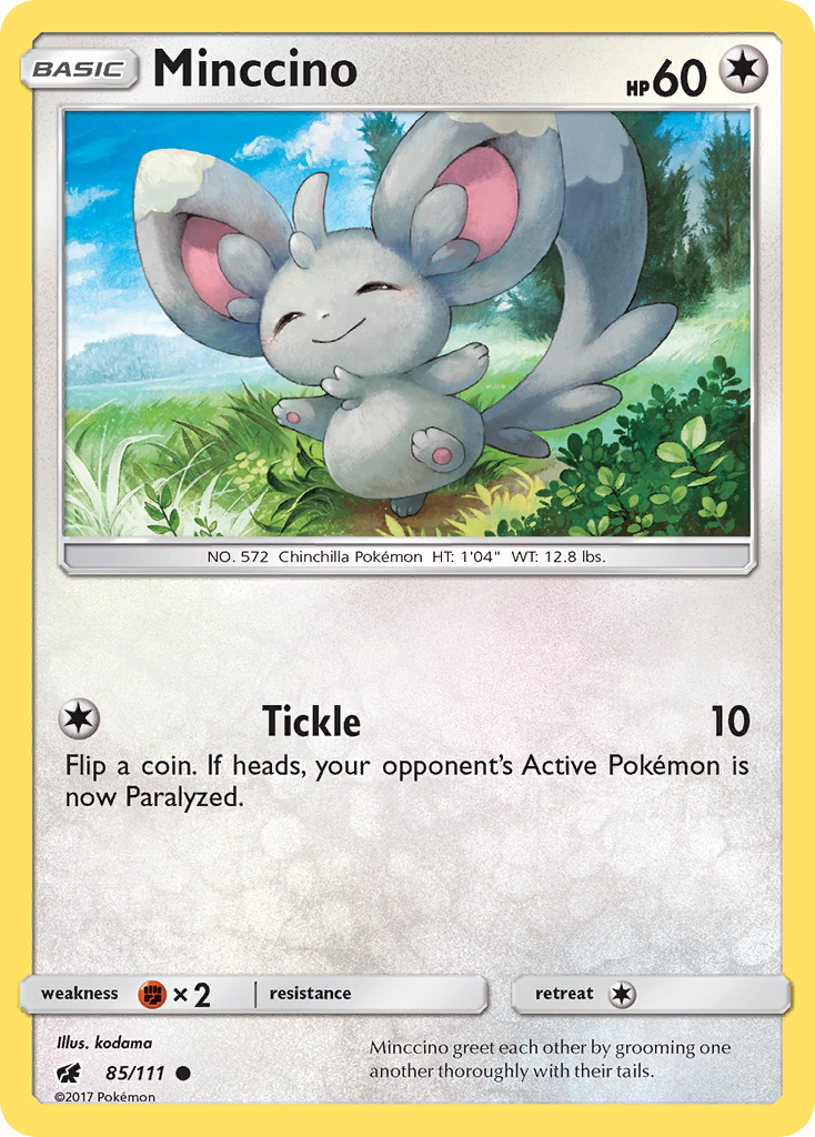 Minccino — SM - Crimson Invasion #85/111