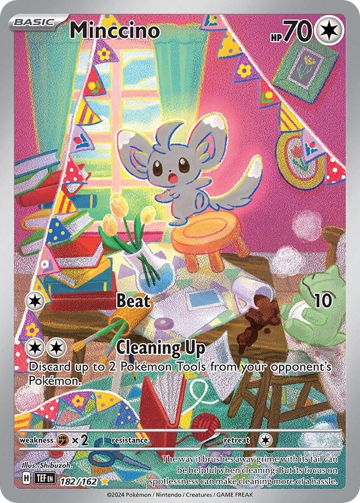 Minccino — SV05: Temporal Forces #182/162