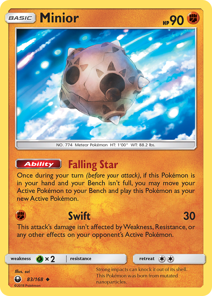 Minior — SM - Celestial Storm #83/168