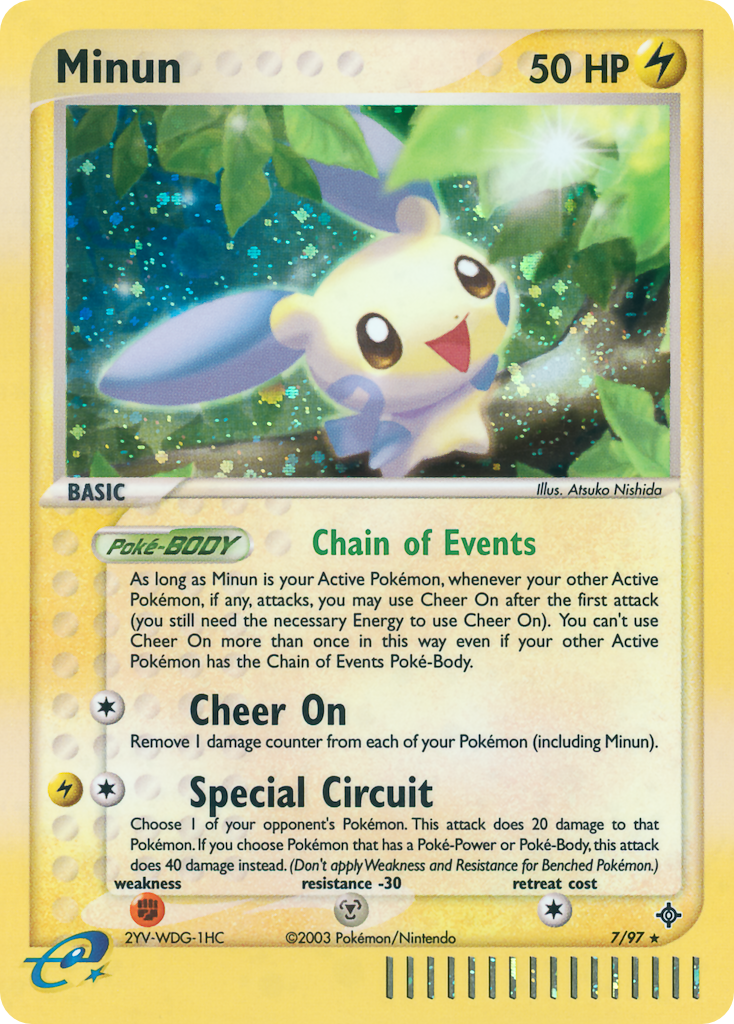 Minun — Dragon #7/97