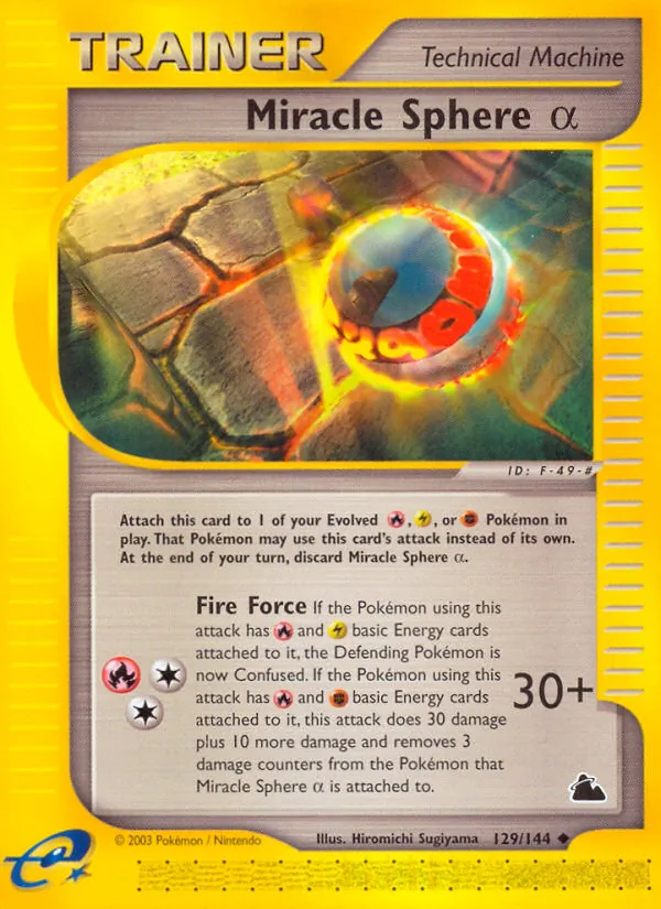 Miracle Sphere Alpha — Skyridge #129/144