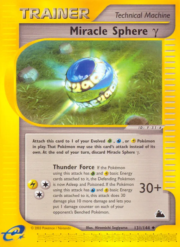 Miracle Sphere Gamma — Skyridge #131/144
