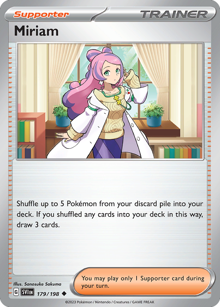 Miriam — SV01: Scarlet & Violet Base Set #179/198