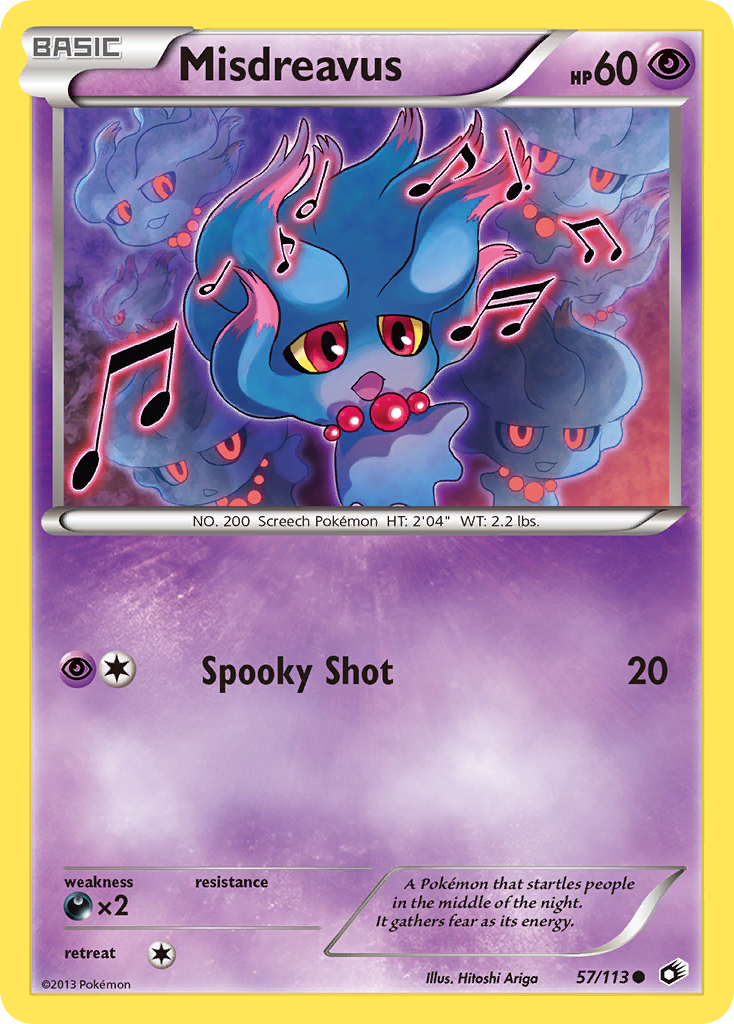 Misdreavus — Legendary Treasures #57/113