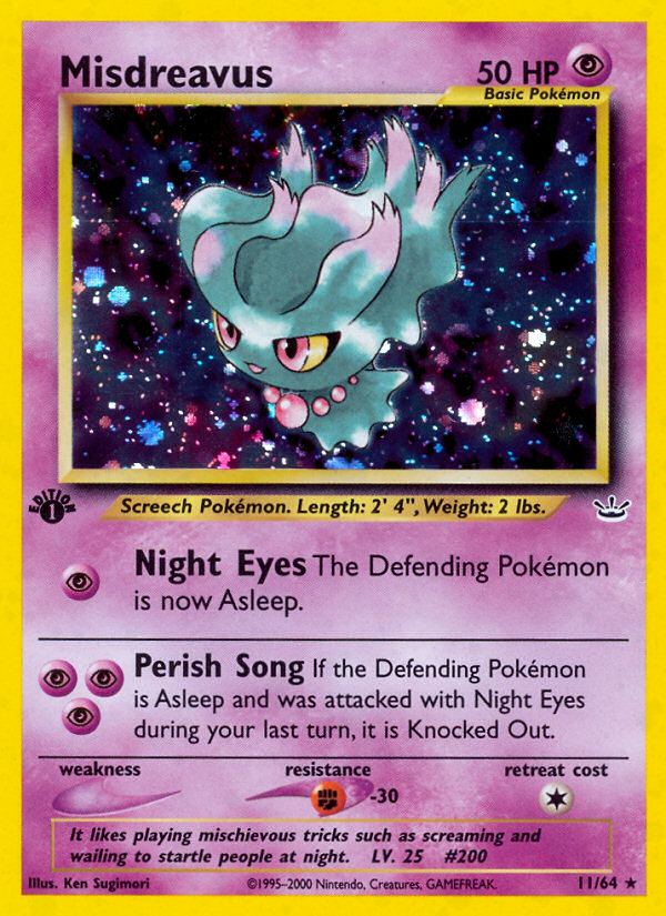 Misdreavus — Neo Revelation #11/64