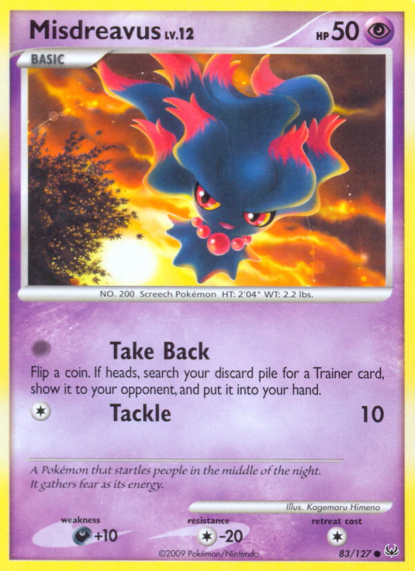 Misdreavus — Platinum #83/127