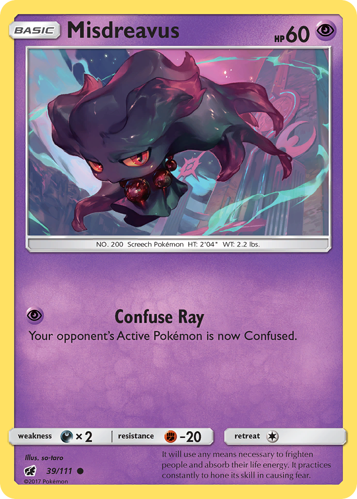 Misdreavus — SM - Crimson Invasion #39/111