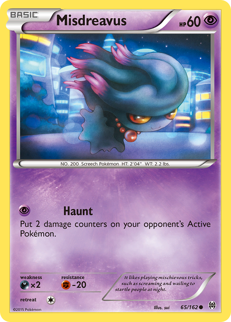 Misdreavus — XY - BREAKthrough #65/162