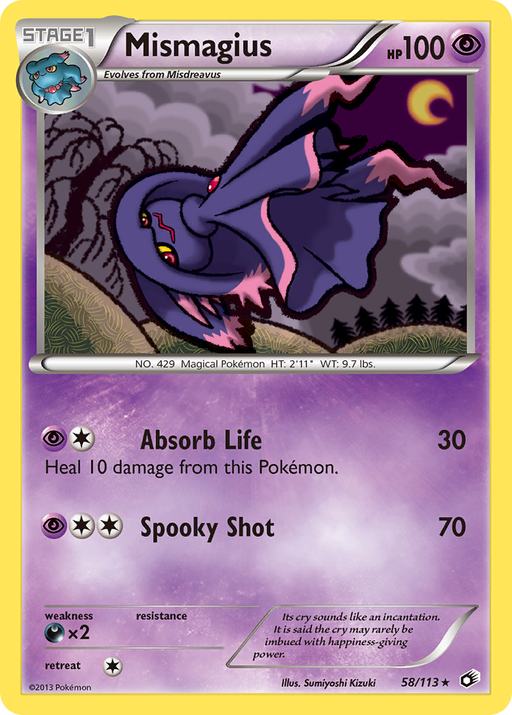 Mismagius — Legendary Treasures #58/113
