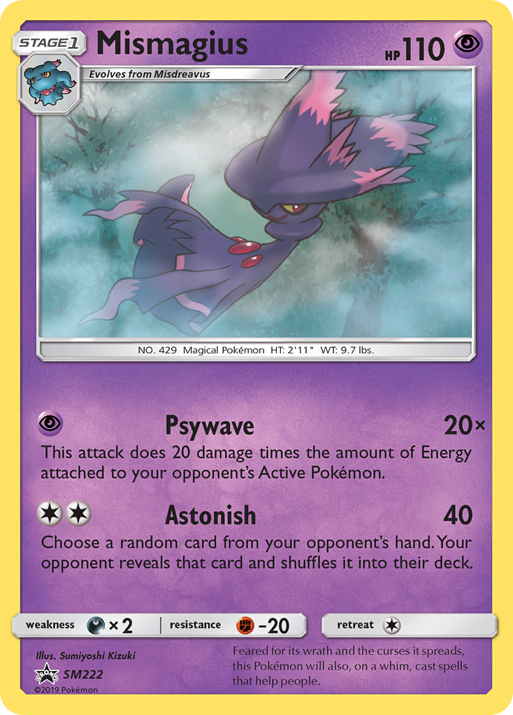 Mismagius — SM Promos #SM222