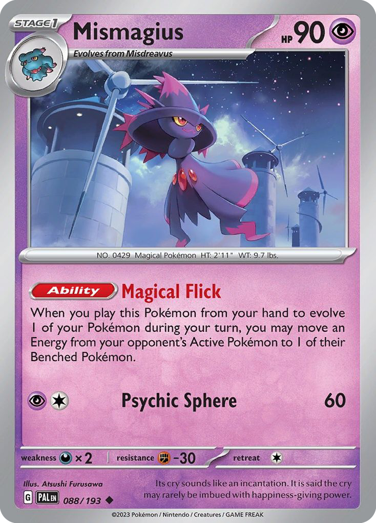 Mismagius — Trick or Trade BOOster Bundle 2023 #088/193