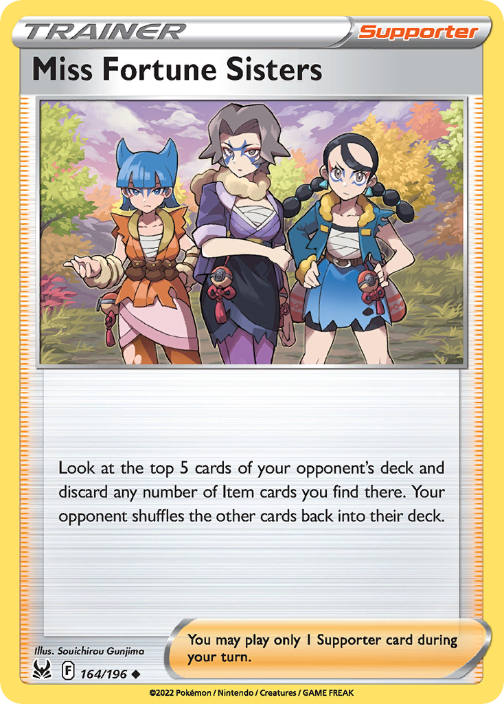 Miss Fortune Sisters — SWSH11: Lost Origin #164/196