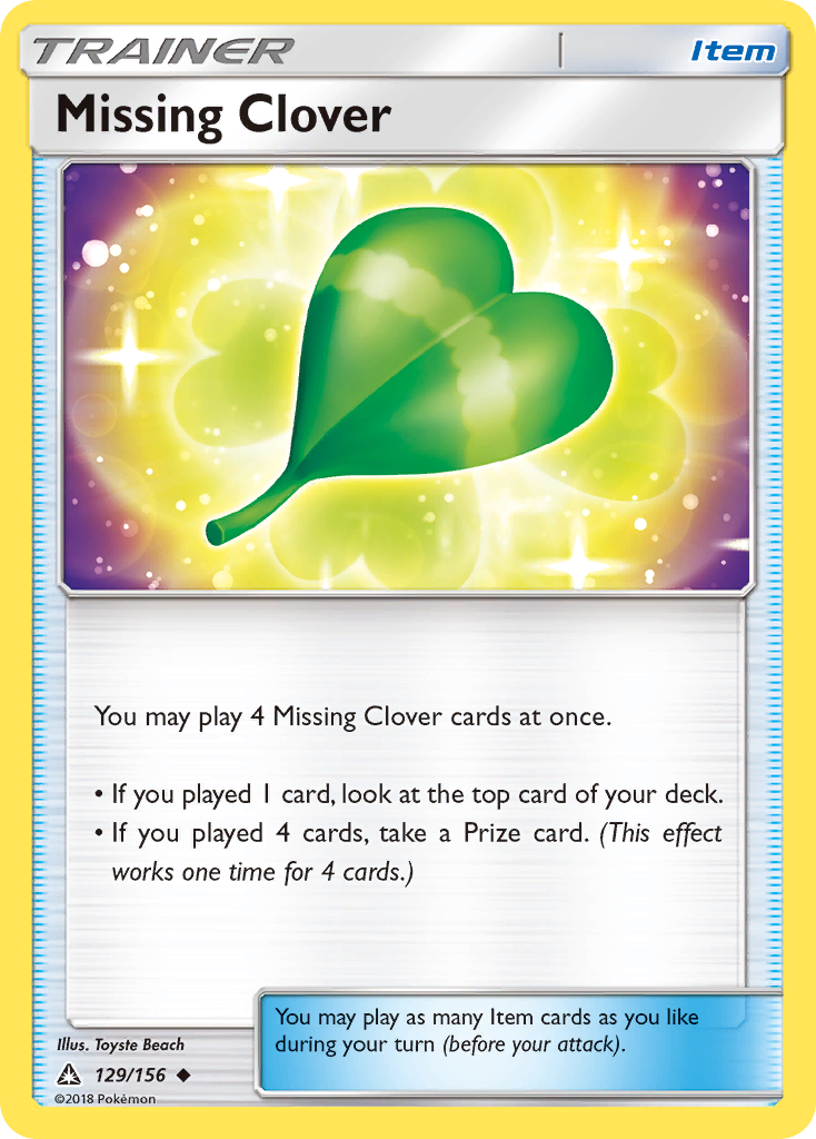Missing Clover — SM - Ultra Prism #129/156