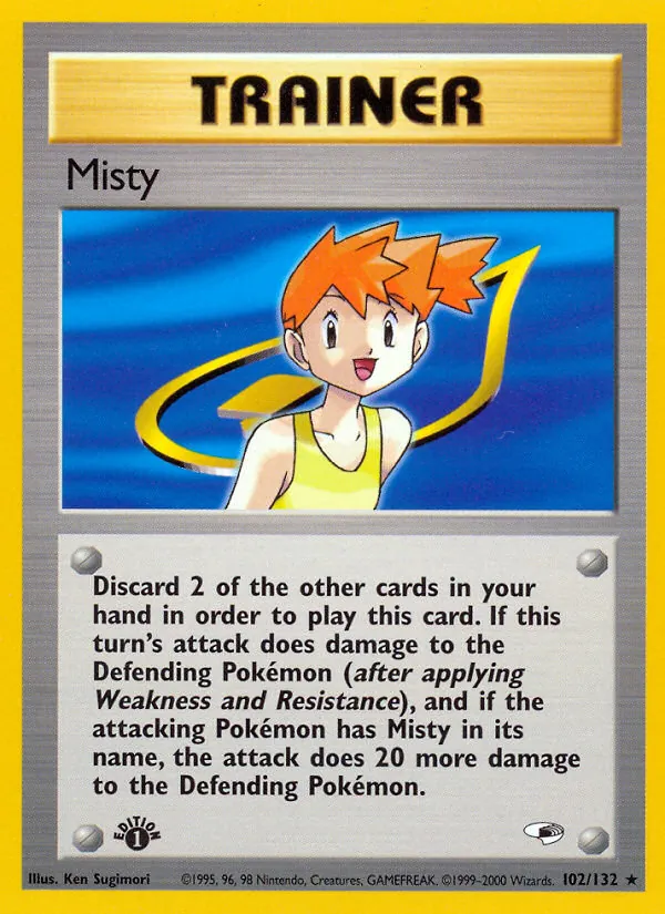 Misty (102) — Gym Heroes #102/132