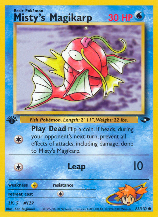 Misty's Magikarp — Gym Challenge #088/132