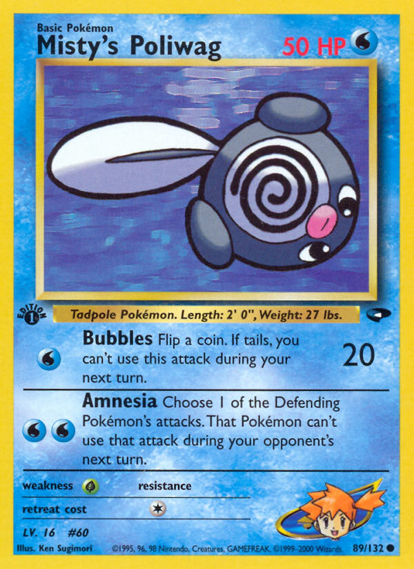 Misty's Poliwag — Gym Challenge #089/132