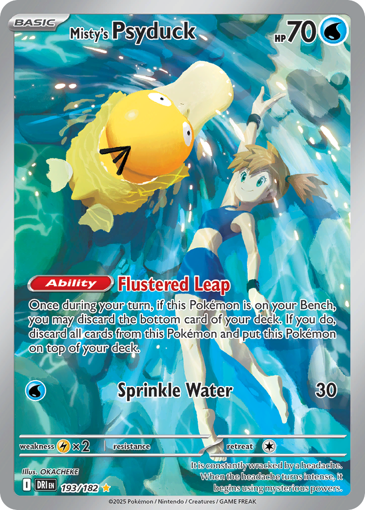 Misty's Psyduck — SV10: Destined Rivals #193/182