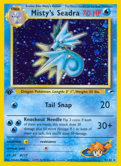 Misty's Seadra (Prerelease)