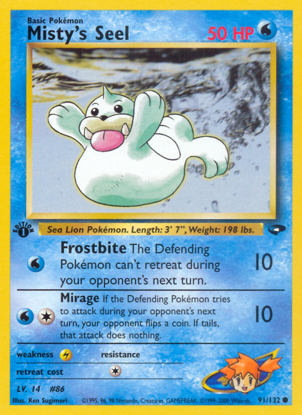 Misty's Seel — Gym Challenge #091/132