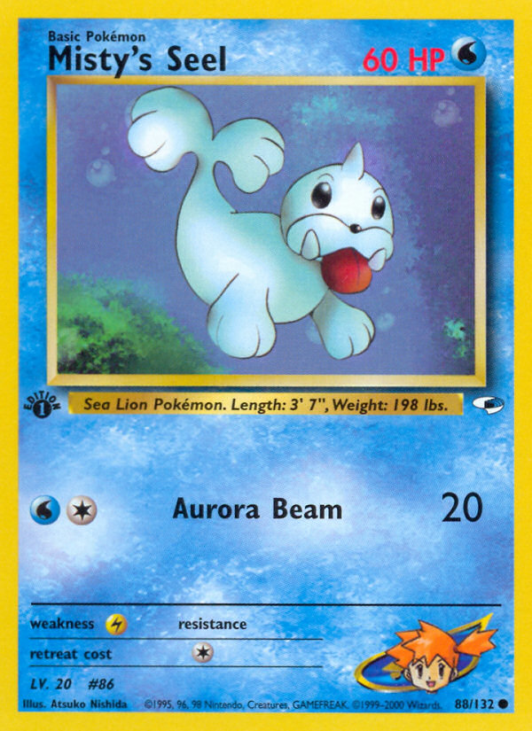 Misty's Seel — Gym Heroes #088/132