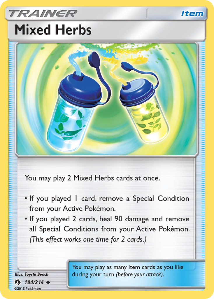 Mixed Herbs — SM - Lost Thunder #184/214