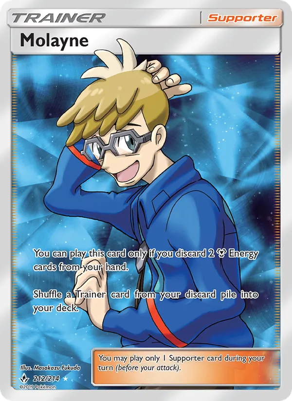 Molayne (Full Art) — SM - Unbroken Bonds #212/214