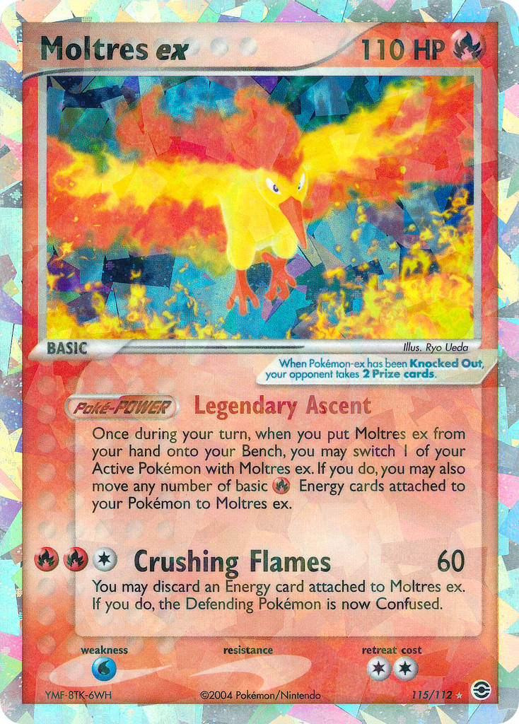 Moltres ex — FireRed & LeafGreen #115/112