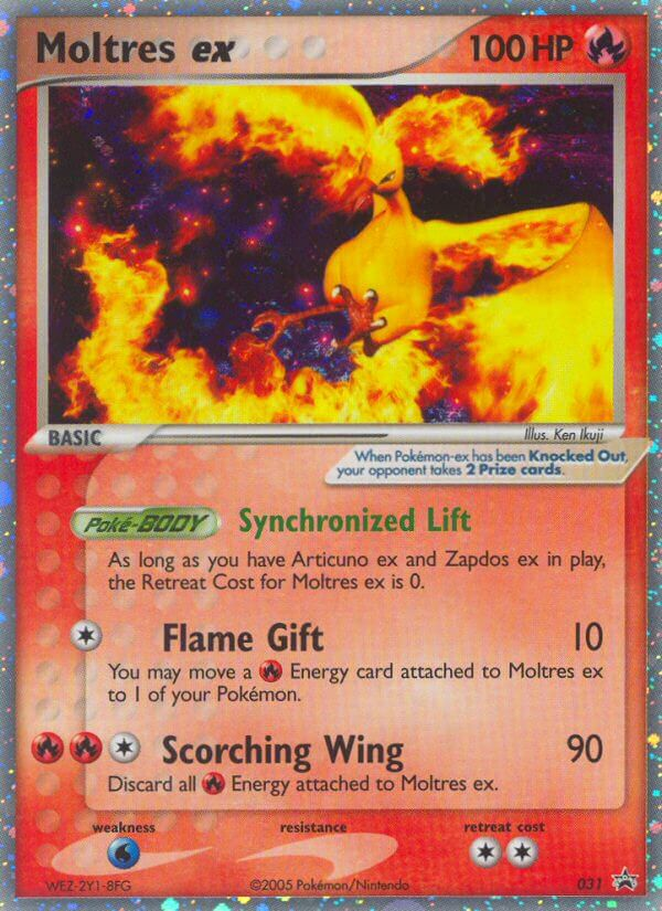 Moltres ex — Nintendo Promos #031