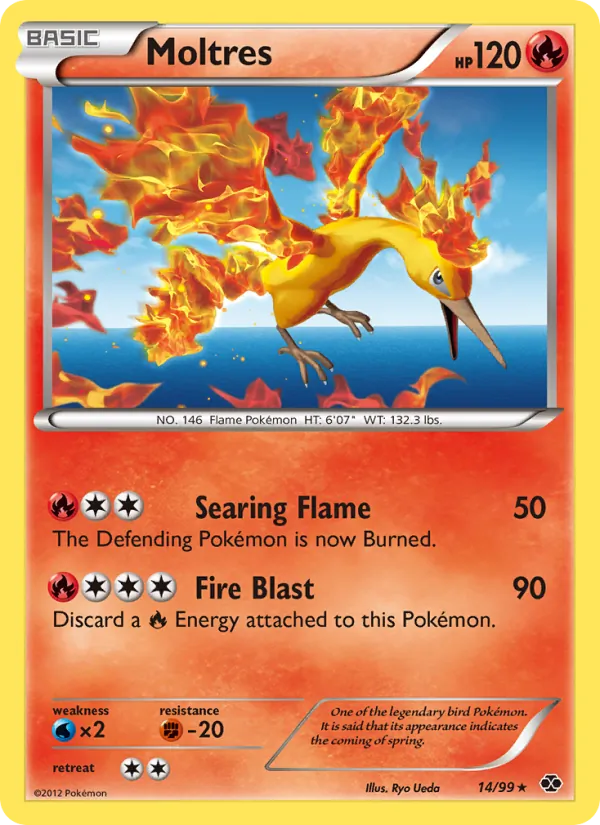 Moltres — Next Destinies #14/99