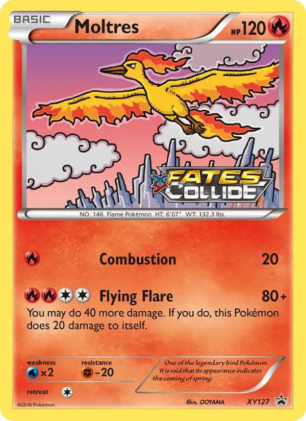 Moltres (Prerelease) — XY Promos #XY127