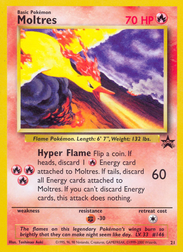 Moltres — WoTC Promo #21/53