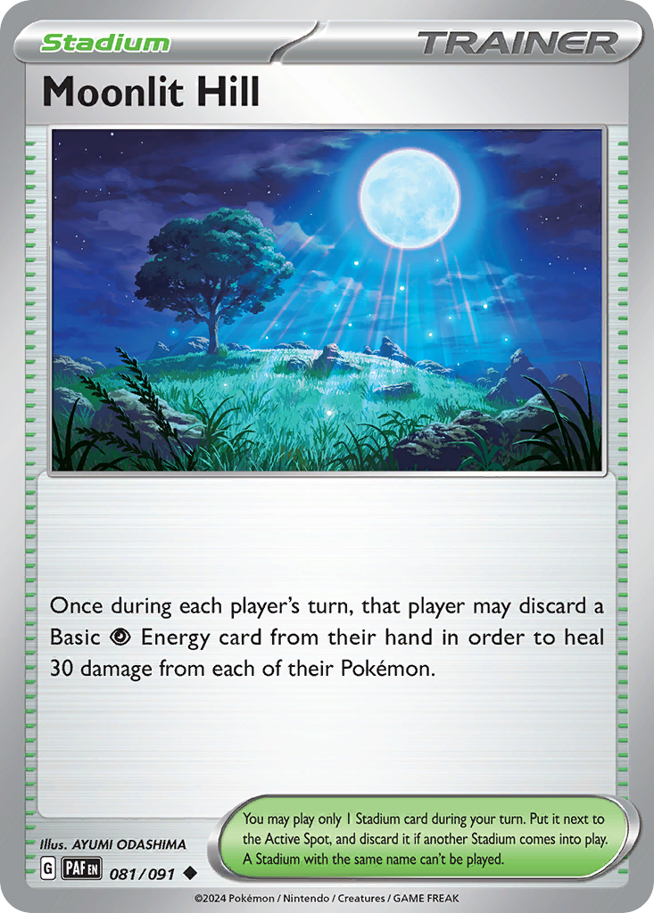 Moonlit Hill — SV: Paldean Fates #081/091