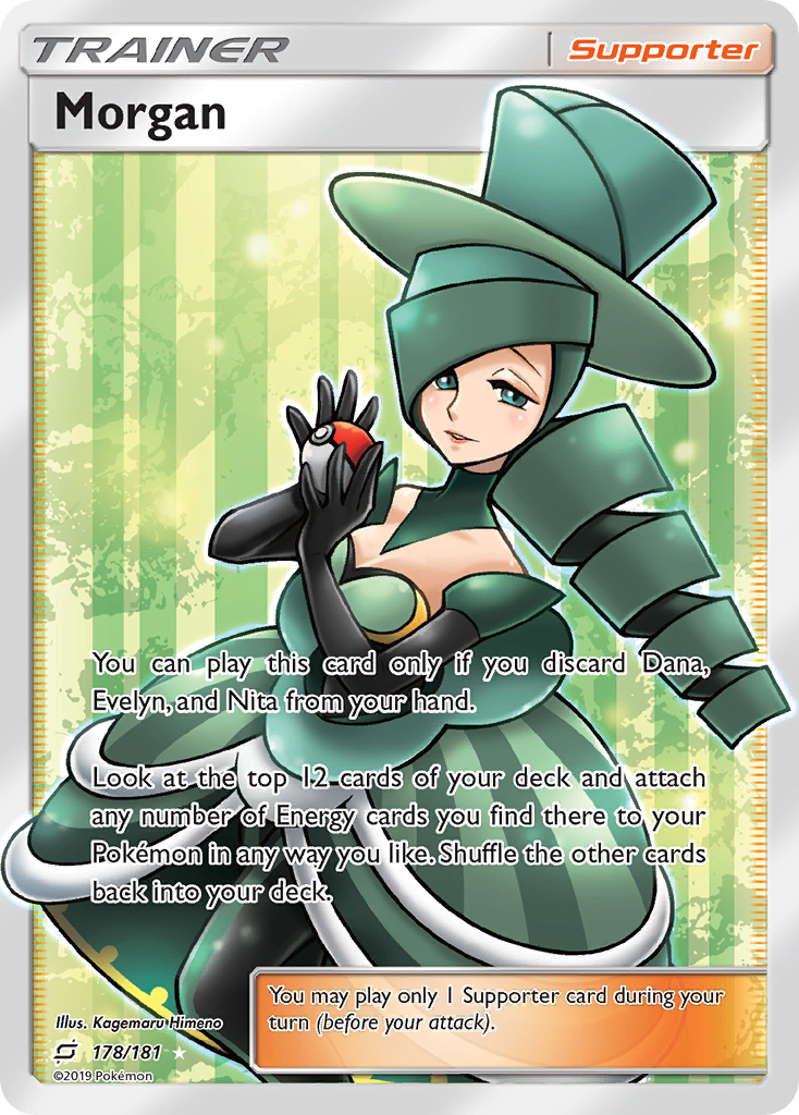 Morgan (Full Art) — SM - Team Up #178/181