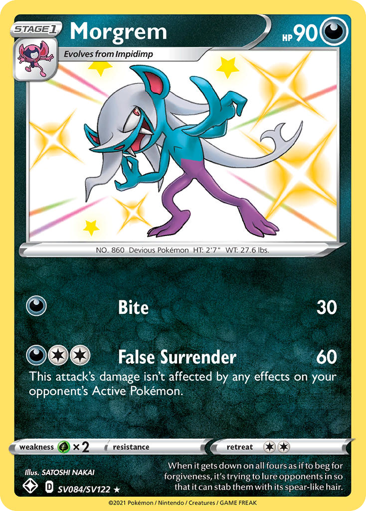 Morgrem — Shining Fates: Shiny Vault #SV084/SV122