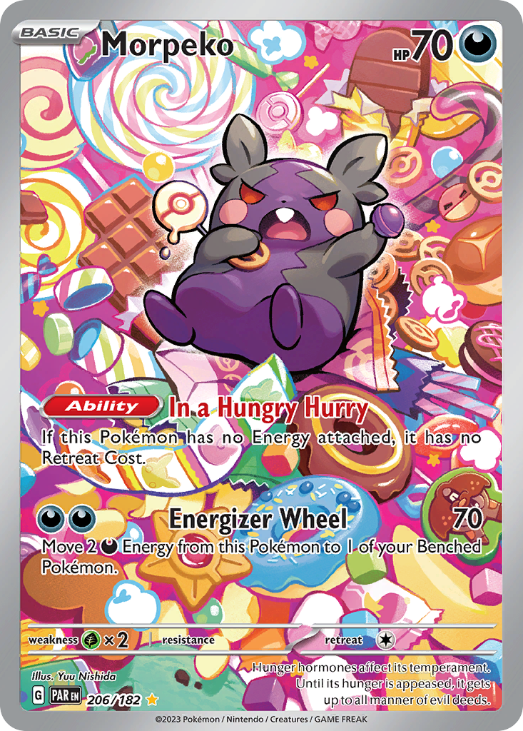 Morpeko — SV04: Paradox Rift #206/182