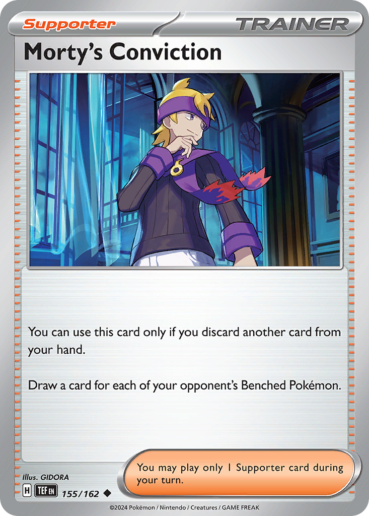 Morty's Conviction — Prize Pack Series Cards #155/162