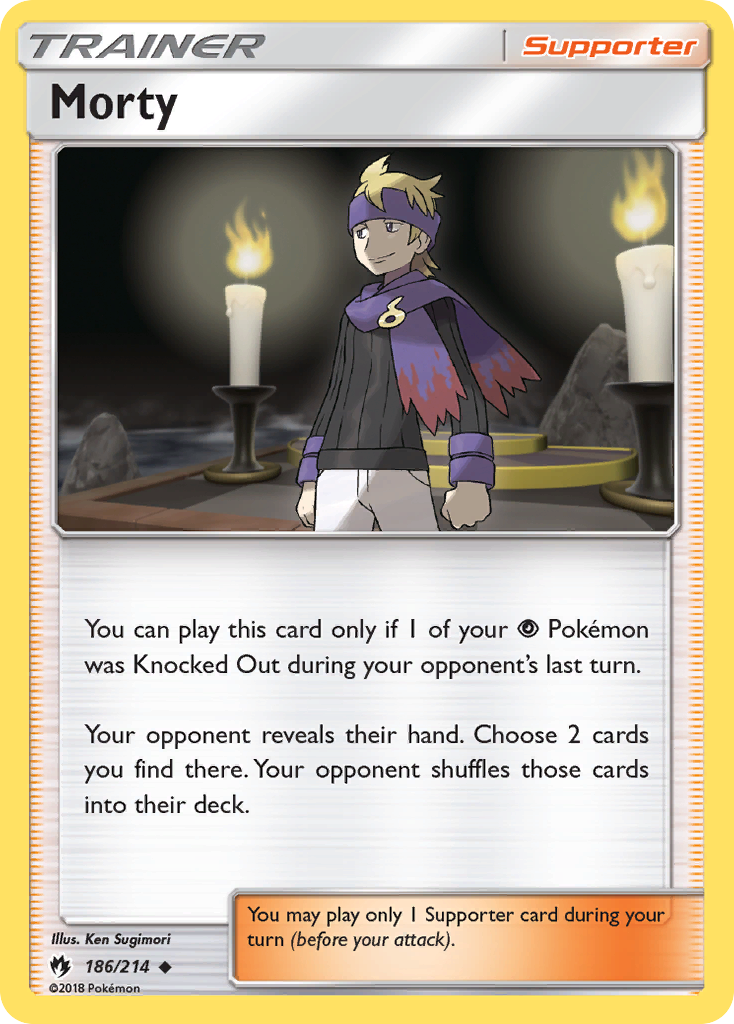 Morty — SM - Lost Thunder #186/214
