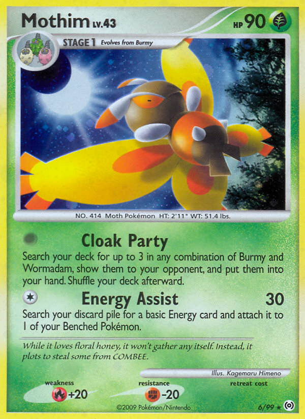 Mothim — Arceus #6/99