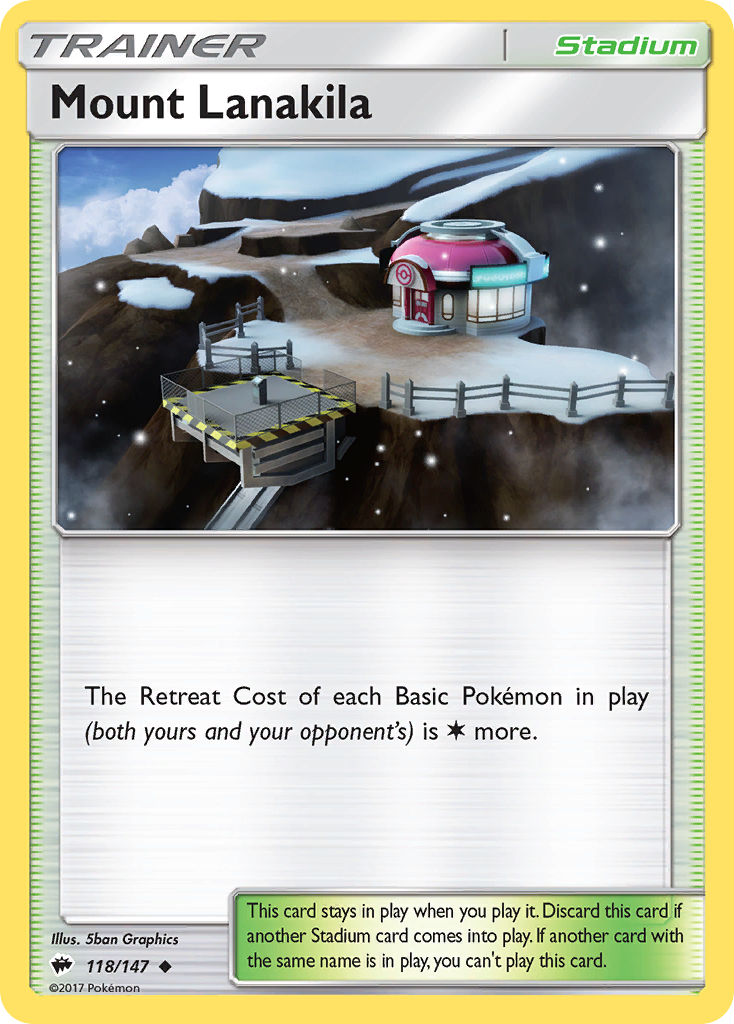 Mount Lanakila — SM - Burning Shadows #118/147
