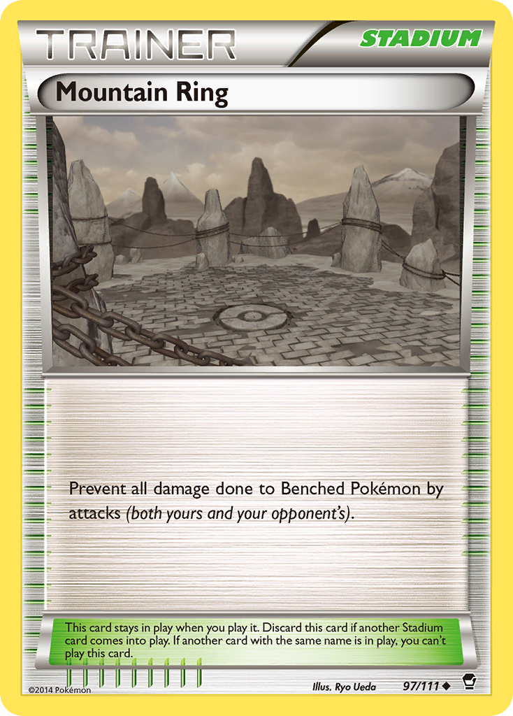 Mountain Ring — XY - Furious Fists #97/111