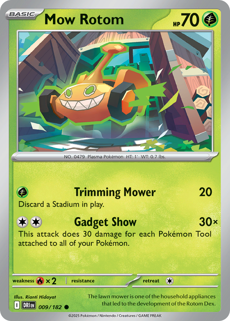 Mow Rotom — SV10: Destined Rivals #009/182