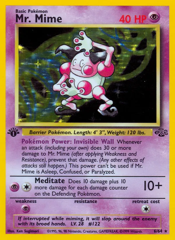 Mr. Mime (6) — Jungle #06/64