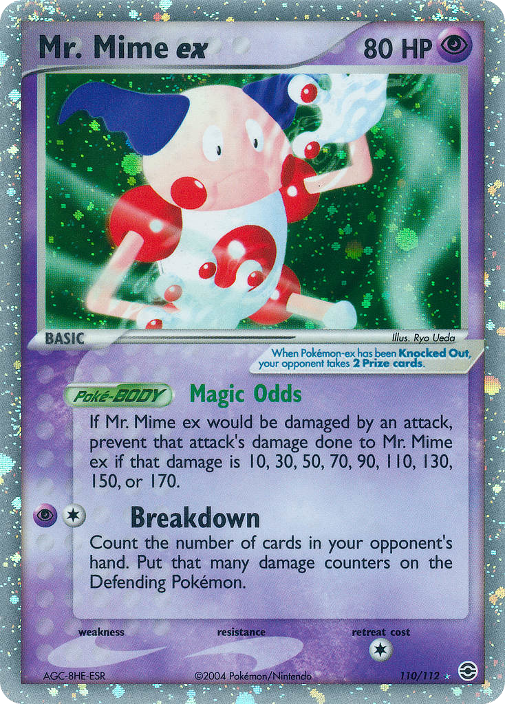 Mr. Mime ex — FireRed & LeafGreen #110/112